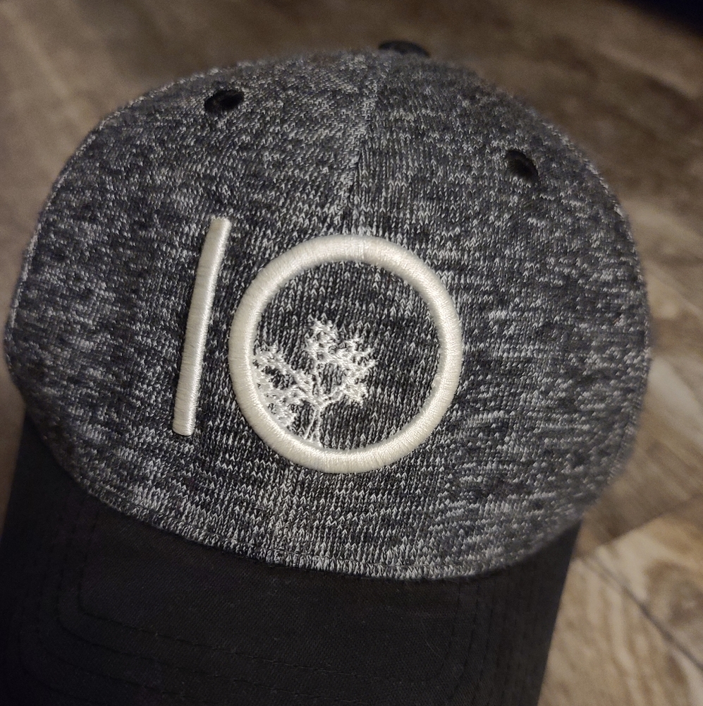 Black, Grey and White Tentree Hat Size - L-XL